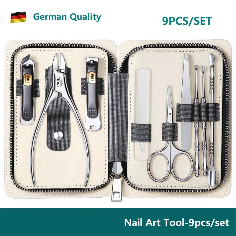German Quality Nail Clipper Set Upscale Durable Nail Trimmer set Portable Household Nail Tool Toenail Thick Nail Cut Nippers