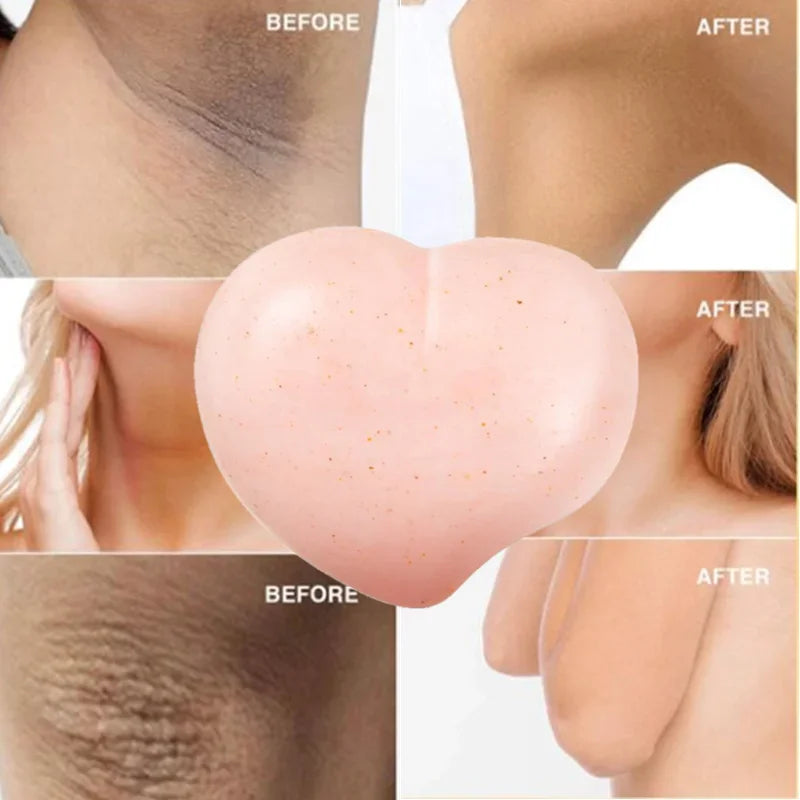 80g Rapid Skin Bleaching Cream Soap Armpits Underarm /Groin Whitening Peach Scented Feminine Intimate Wash Body Scrub