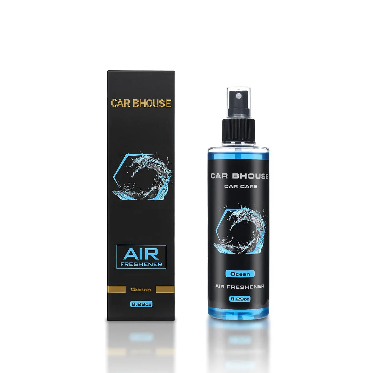 Car Air Freshener Spray Car Fragrance Flower Fruit Scent Fresh Perfume 8.29oz/245ml Large Capacity Car Interior Deodorant Spray