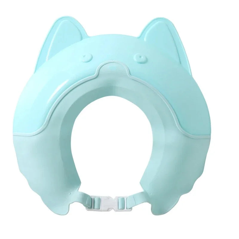 Baby Shampoo Cap Adjustable Childrens Shower Hat Waterproof Kids Bath Visor Cute Infant Wash Hair Shield Cap for Eye Protection