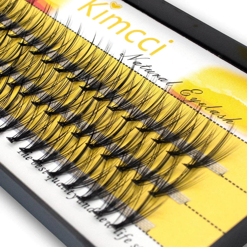 20D/30D/40D/50D 60 Bundles Mink Eyelashes Extension Natural 3D Russian Volume Fake Lashes Individual Cluster Makeup  Tools Cilia