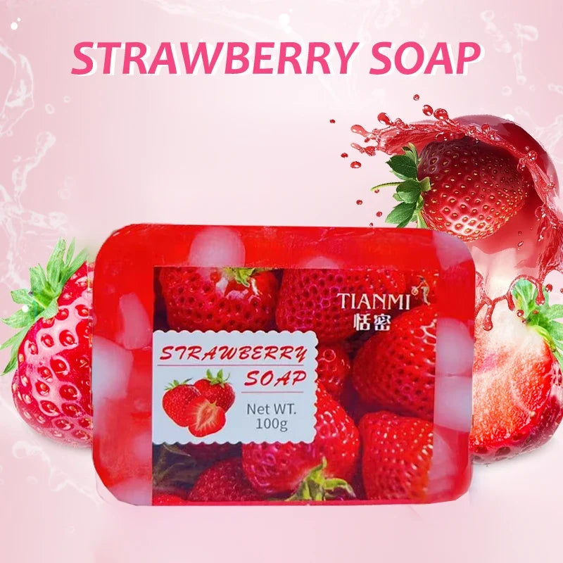 6 Sets of Fruit Flavored Handmade Soap, with 6 Different Flavors to Choose From, Including Sweet Orange, Blueberry, Kiwi, Etc.