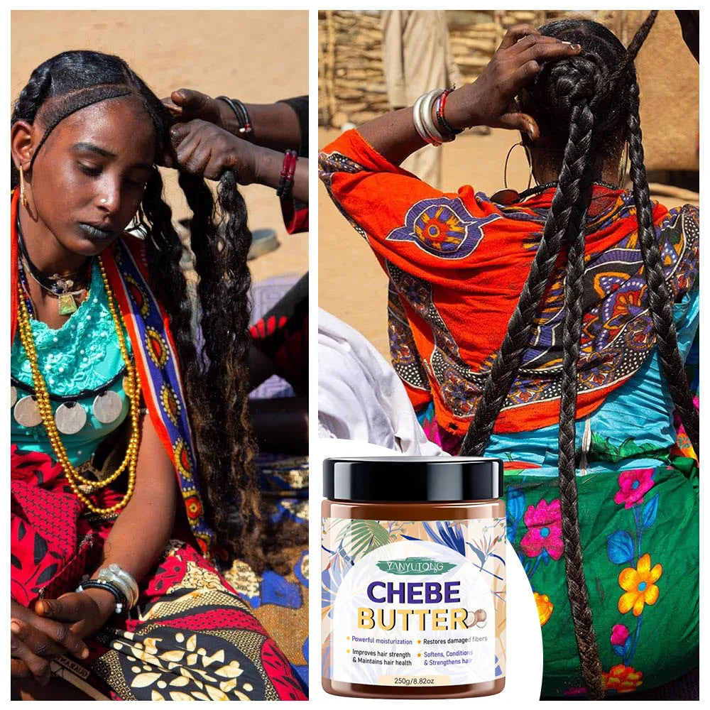 Chebe Butter 250g Afr Herbs Castor Batana Rosemary Hair Care Moisture For Curly Hair Gentle Formula Ideal Gift