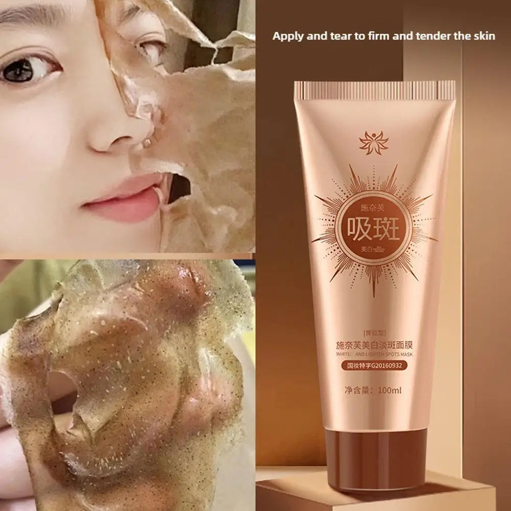 2/3PCS Spots Peel-Off Facial Mask Anti-Blemish Freckle Brightening Off Mask Deeply Clean Pore Tightening Moisturize Glowing Skin
