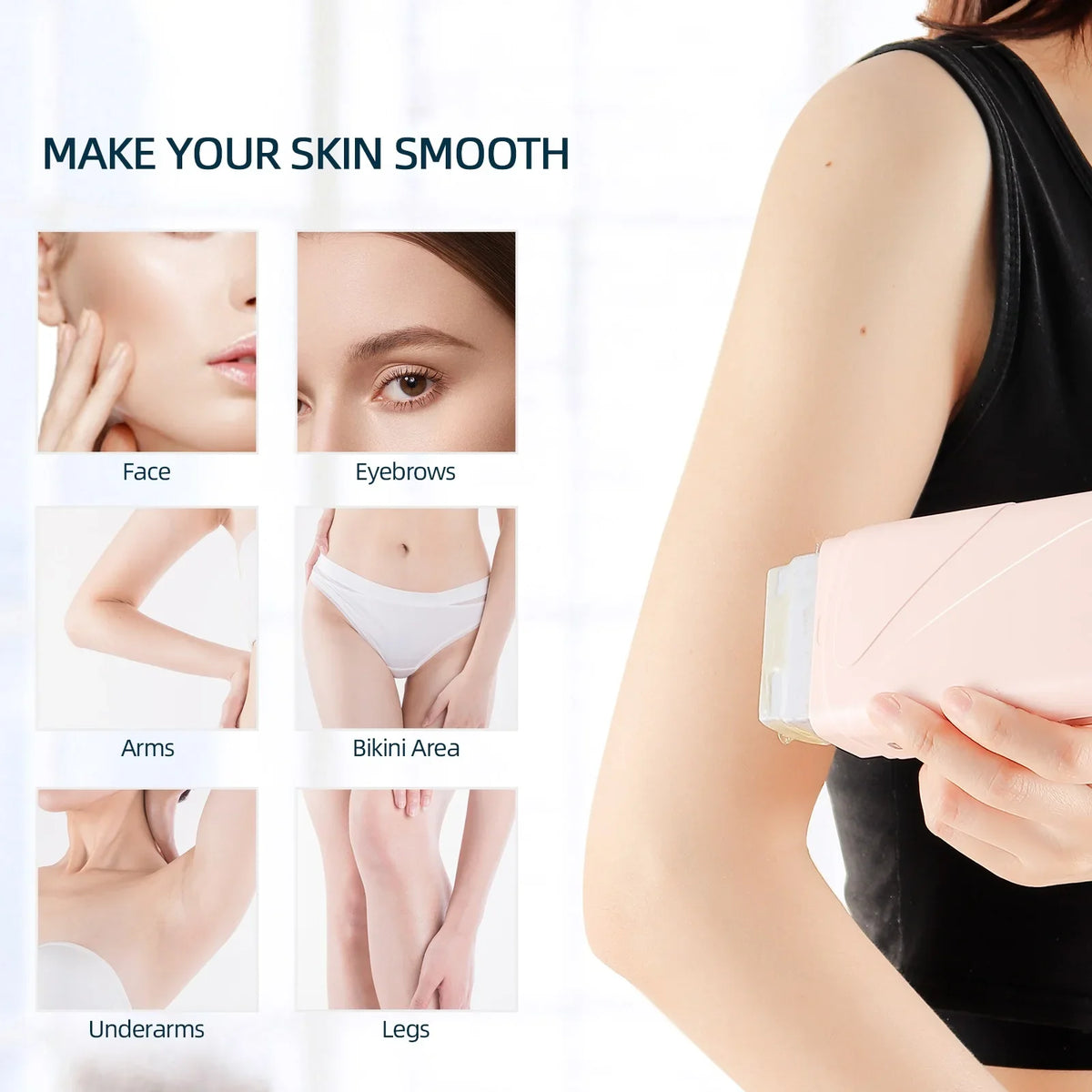 Foreverlily Portable Wax Roller Machine Electric Wax Warmer Depilatory Wax Heater Waxing Leg Warmer Hair Removal Roll On Wax