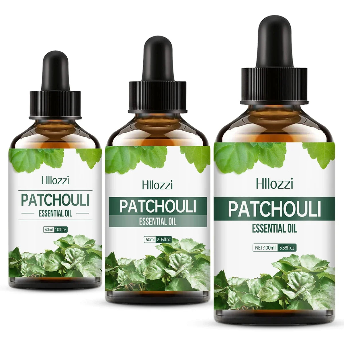 100ml/60ml/30ml Patchouli Essential Oil Hydrating Moisturizing Skin Care Skin Care Body Care Fragrance Perfume Essential Oil
