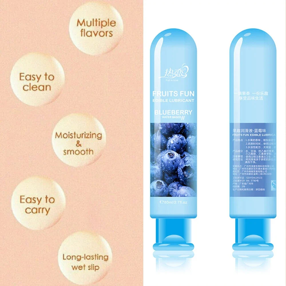 Adult Sexual Body Smooth Fruity Anal Vagina Lubricant Gel Sex Toy Health Product Perfect To Warm Up Sensual Massage Lubrication