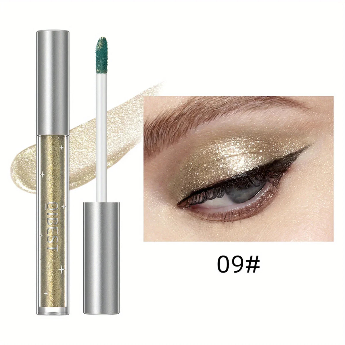 1PC Liquid Eye Shadow, Waterproof, Anti Smudge, Durable, Creates Perfect Eye Makeup