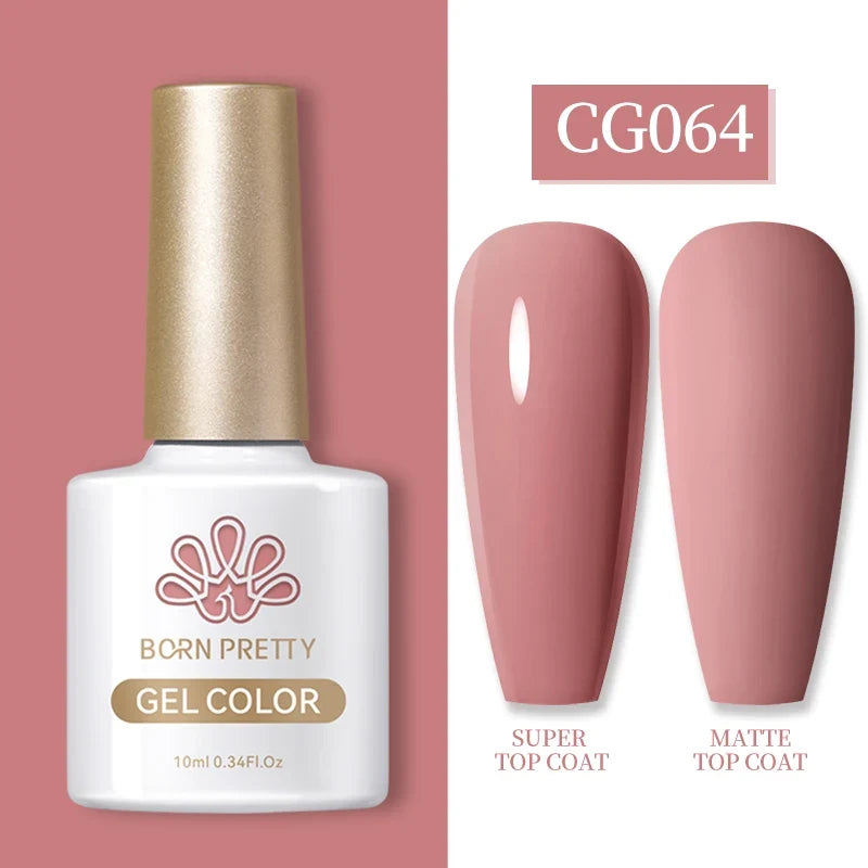 BORN PRETTY 10ml Clear Blooms Gel Polish UV LED Soak Off Nail Art Polish for Spreading Effect Marble Nail Polish Gel Painting