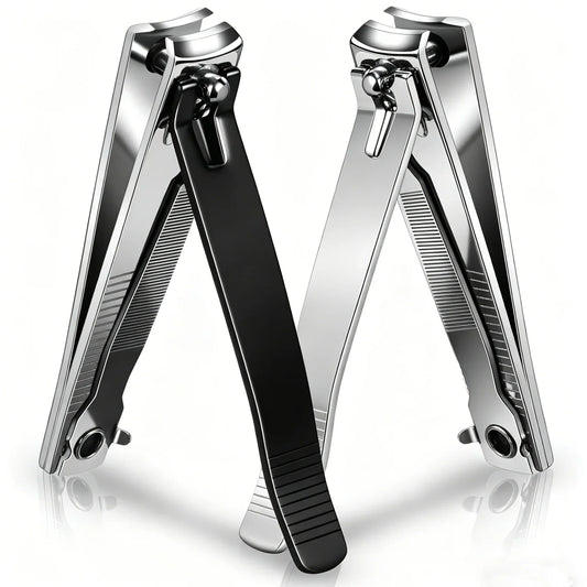 High Quality Carbon Steel Nail Clipper And Trimmer with Nail Files for Toenails And Finger Nails Cutter Manicure Nail Tools