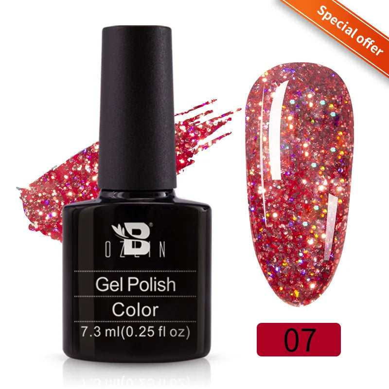 AWStorG 5ML Super Silver Metallic Gel Nail Polish Metal Effect Painting Gel Chromes Varnis Semi Permanent for Nail DIY