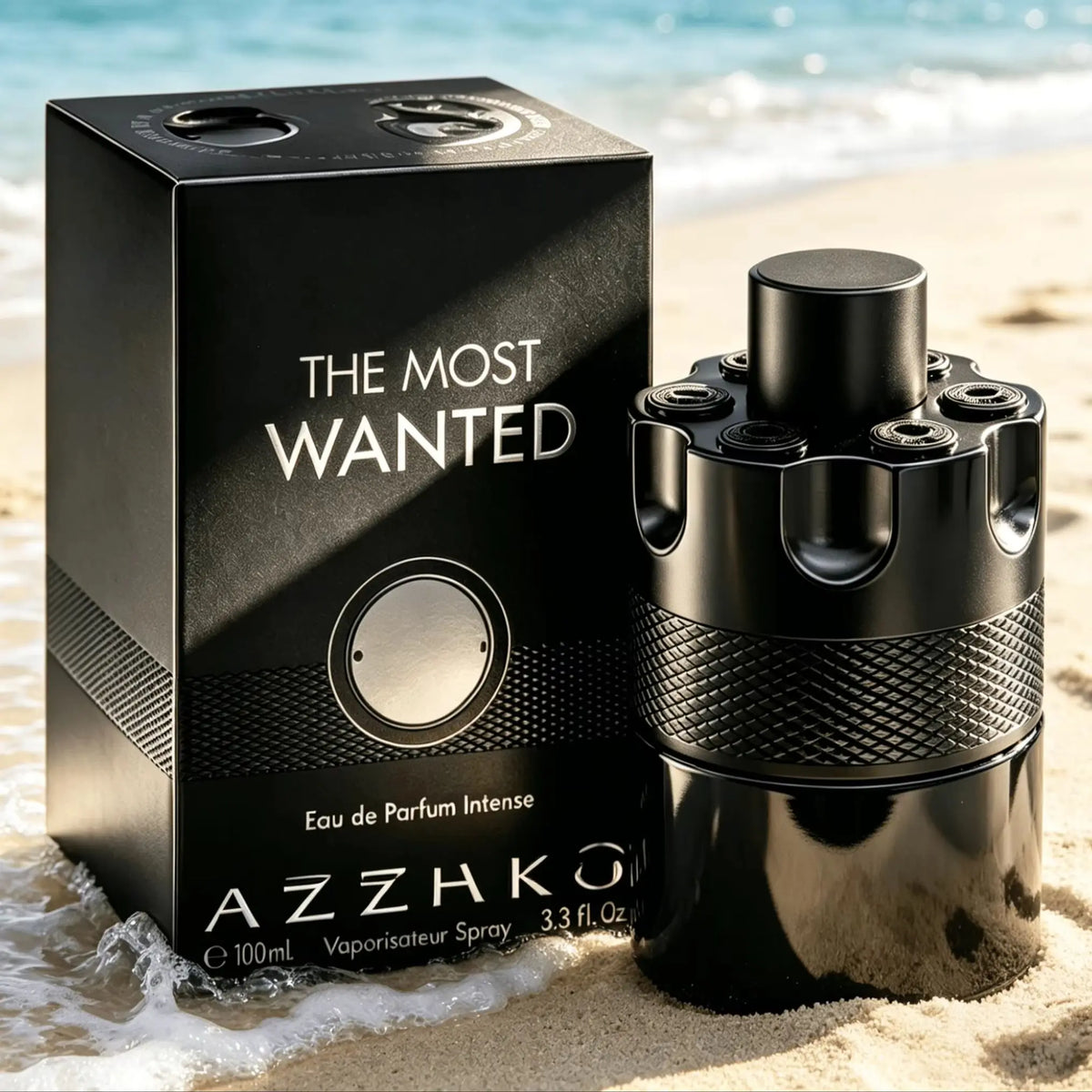Azzora The Most Wanted men Eau De Parfum Intense Spray 3.3 oz Spicy woody notes Long-lasting fragrance Men Long Lasting