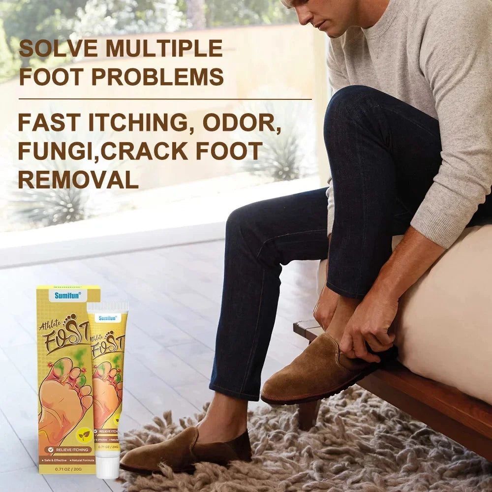 Anti-Foot Fungus Ointment Deodorant Care Products Foot Deodorant Creams Antiseptic and Antiperspirant Foot Skin Topical Cream
