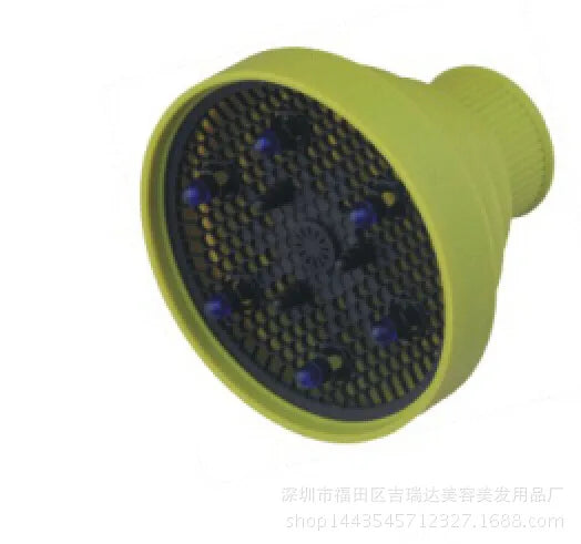 Collapsible Hair Dryer Diffuser Folding Large Curly Hair Attachment Concentrator Universal Foldable Claw Clips for Styling