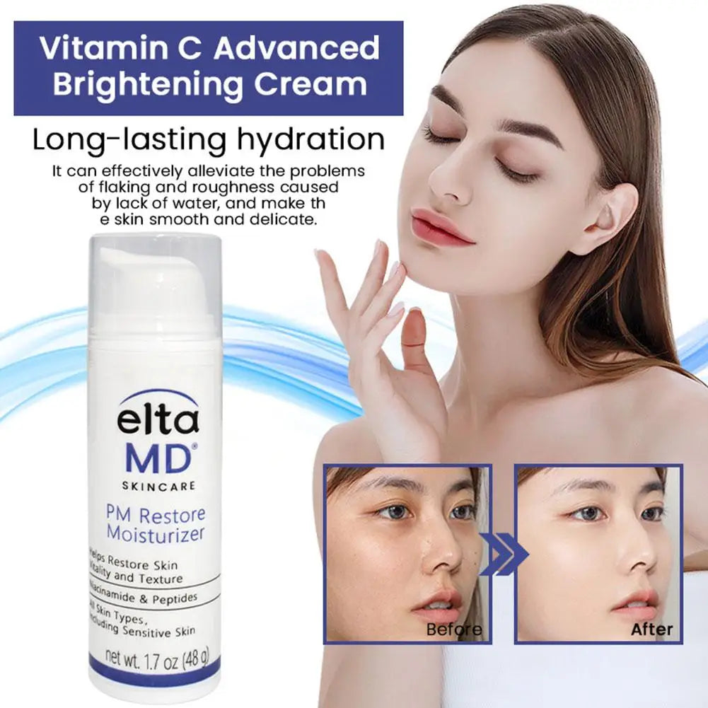 Elta MD Facial Sunscreen Moisturizing Cream Anti-Ultraviolet Gentle Sensitive Acne-Prone Skin Non-Irritating Sun Block Skincare