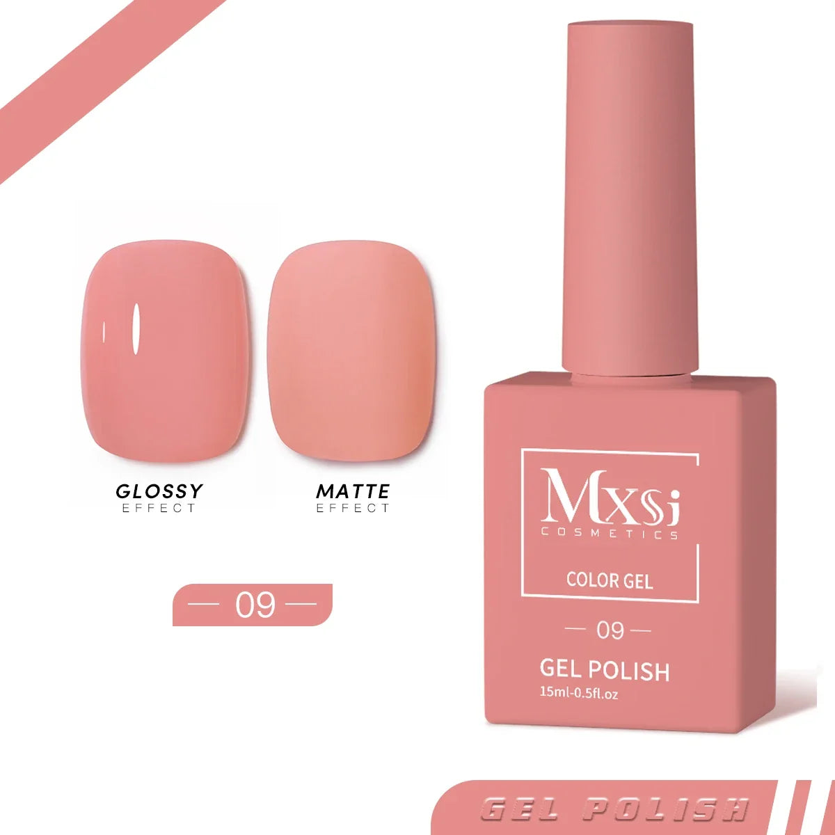 CC8 Mxsi 15ml Nail Gel Polish HEMA FREE Summer Nails Color It Once Soak Off UV LED Semi Permanent  Nail Art Manicure Varnishes