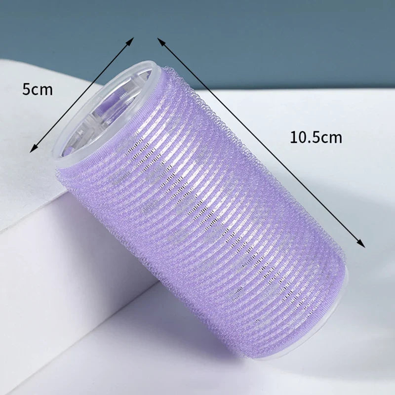 Different Size Self Grip Hair Rollers Magic Curler Plastic Self-adhesive Hair Curling Hairdressing Tool Girl Beauty Styling Tool