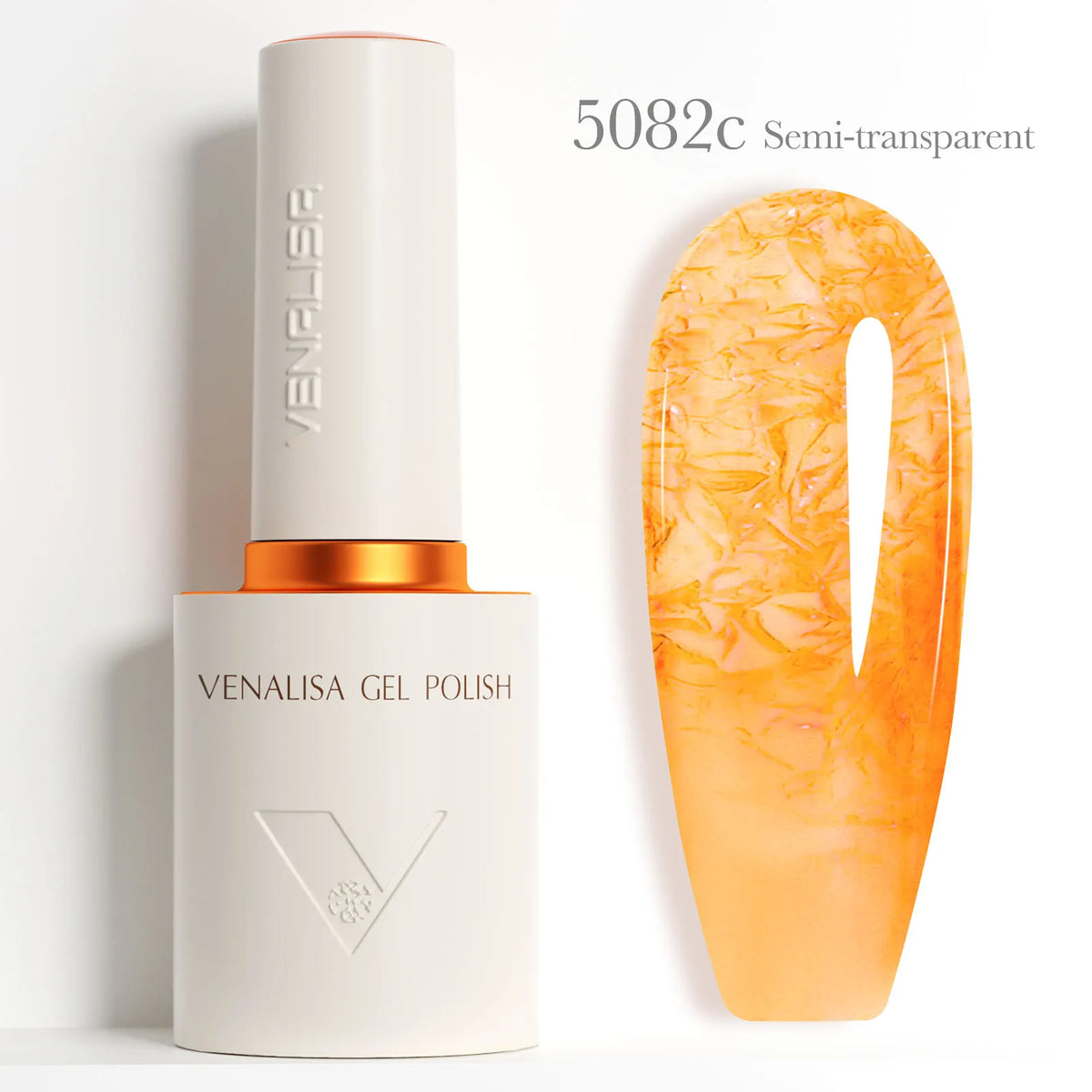1/2/5pc 10ml VENALISA Nail Gel Polish High Quality Round Brush Soft Consistency Selfleveling  Gorgeous Color Collection Varnish