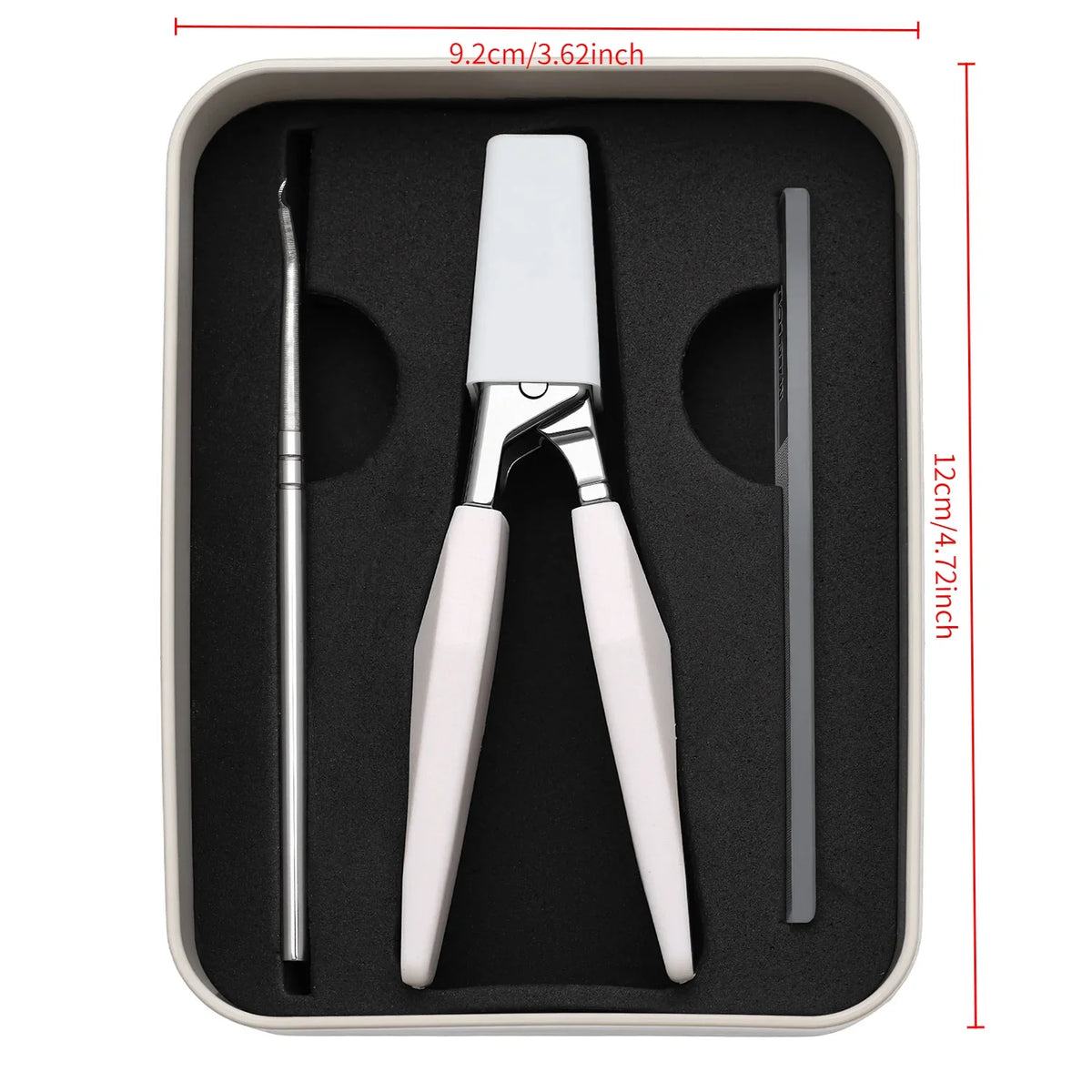 25° Slant Edge Nail Clipper Wide Opening Stainless Steel Professional Ingrown Toenail Tools Eagle Beak Oblique Toe Nail Trimmers