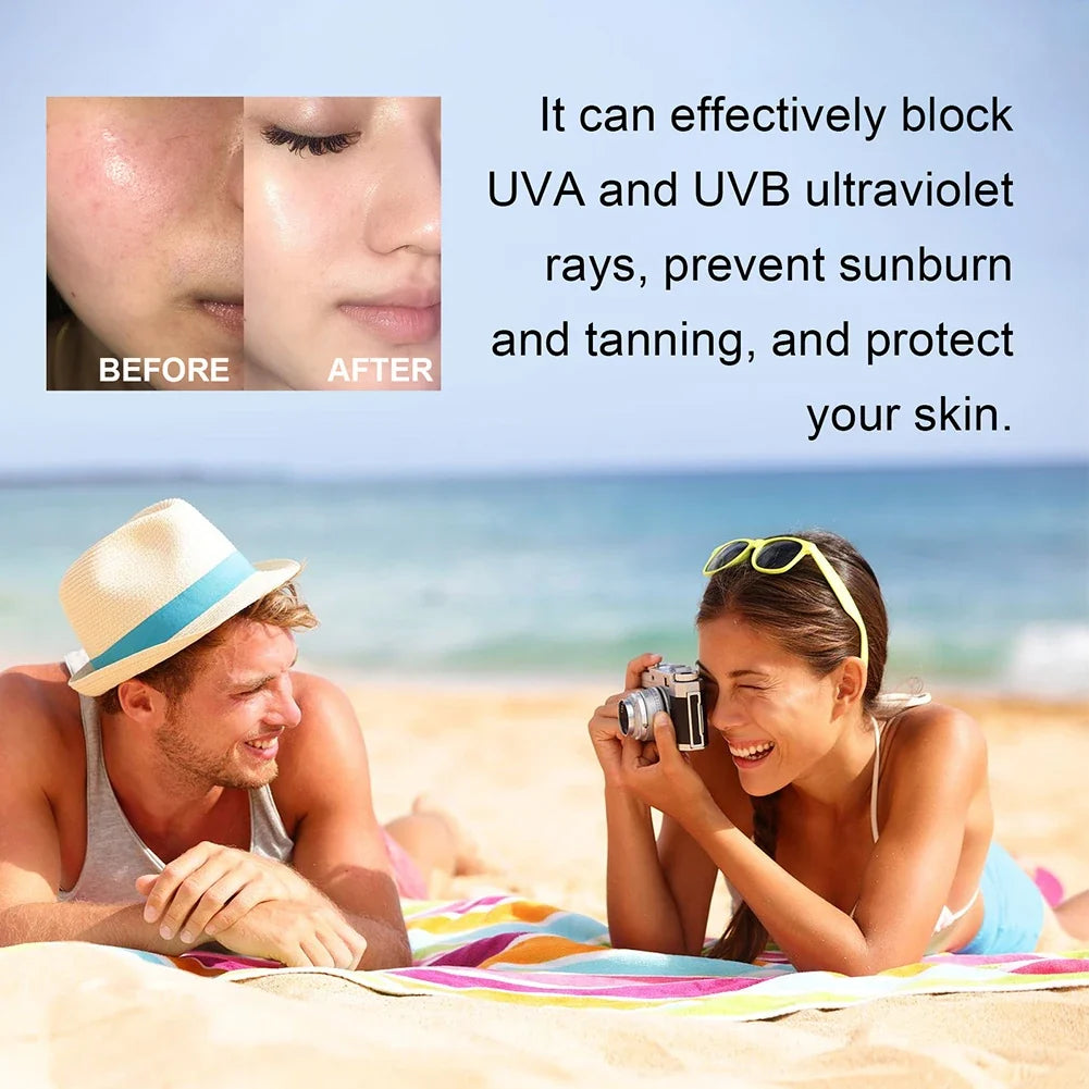 50g Sunscreen SPF100 Whitening Sun Cream for Face Body Oil-control Bleaching Face Moisturizer Sunblock Skin Protective Cream