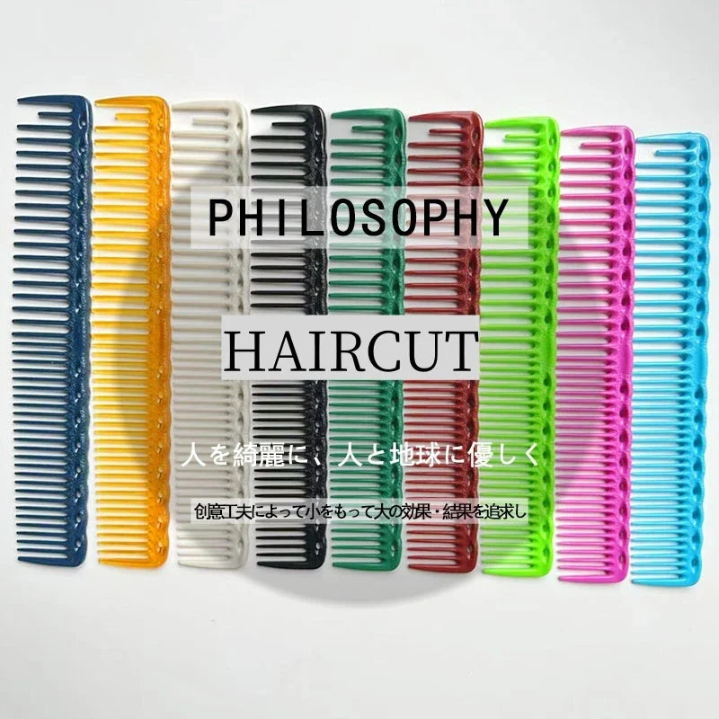 Barber Shop Hair Cutting Comb Haircut Combs Hairstylist Professional Hair Trimming Brush Hair Salon Hairdressing  Styling Tools