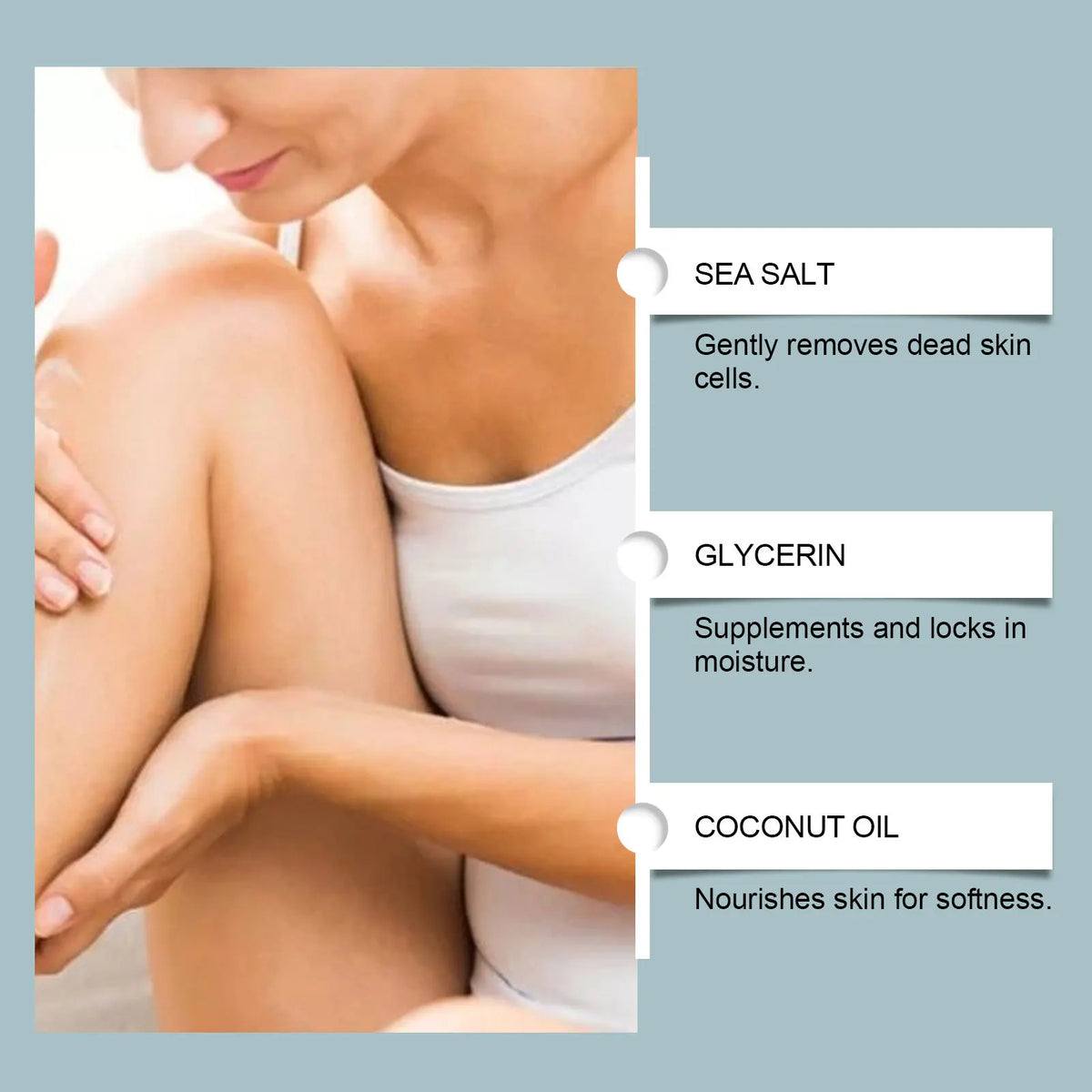 Dead Sea Salt Body Washing Scrubs Remove Dead Skin Care Professional Skin Cleaning Exfoliator Jojoba Oil Bath Body Scrub 114g