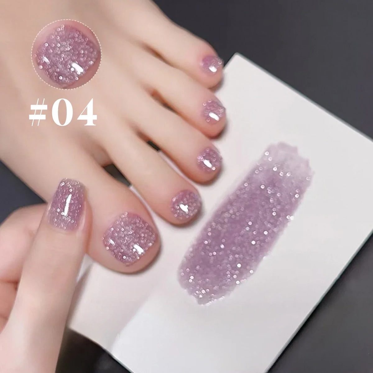 1-8pcs WS Autumn Nails Blue Glitter Nail Gel Polish Semi-permanent Varnish Soak Off Nail Art Base Top Coat UV LED Gel Manicure