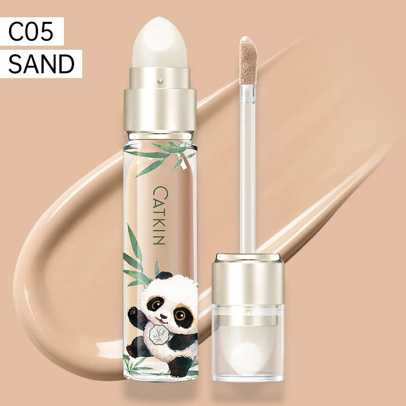 CATKIN Panda double-headed concealer Liquid Oil control Concealer cream Spots Dark circles Skin care
