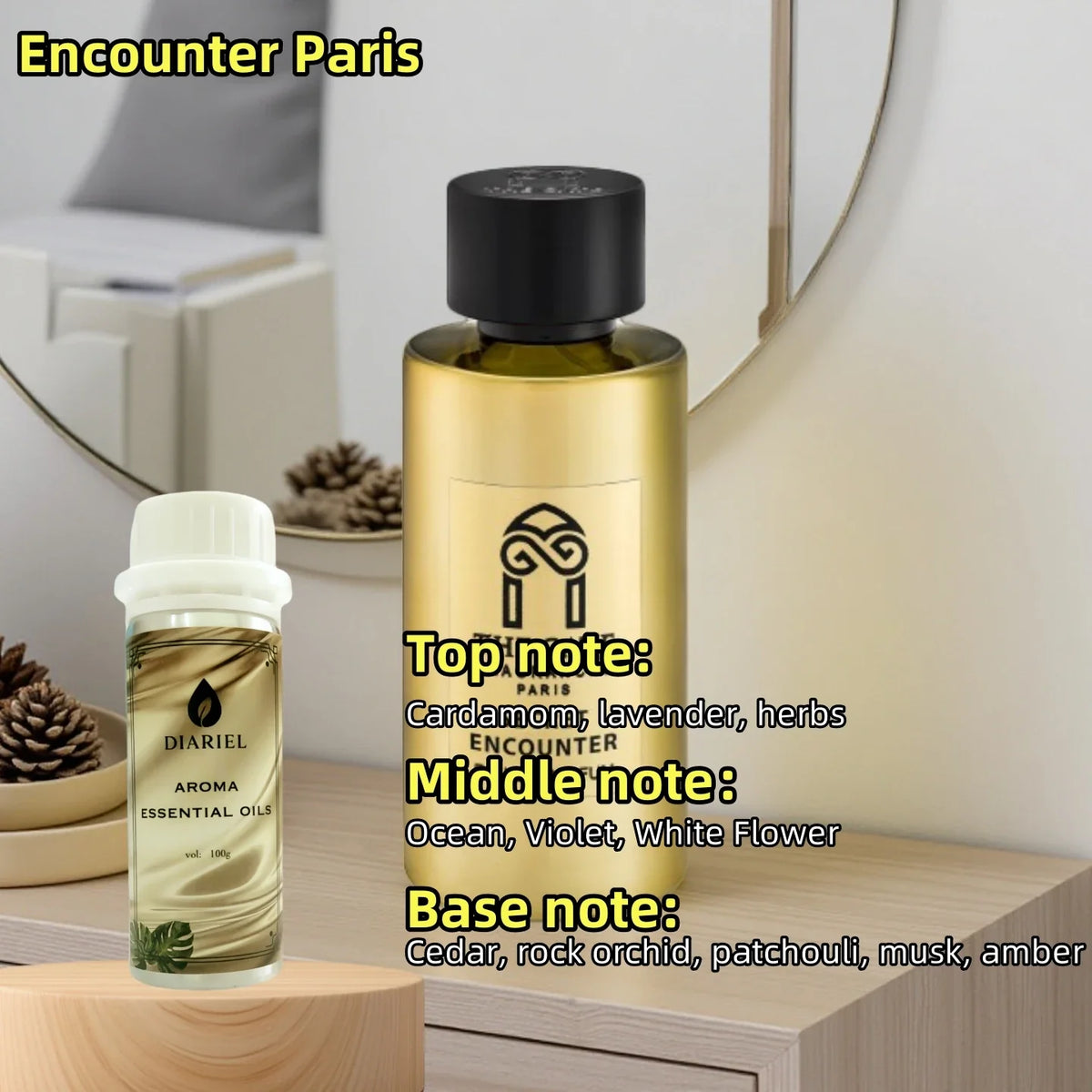 100ML Perfume Oil Essential Oil Electric Aromatic Oasis Home Fragrances Aroma Diffuser Air Freshener Essential Oil