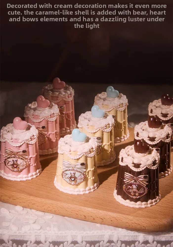 Flowerknows THE SWEETIE BEAR COLLECTION Coating Lip Jelly SOFT Lip gloss,Hydrating Gloss,Moisturizing Tint,Shine & Glow Finish