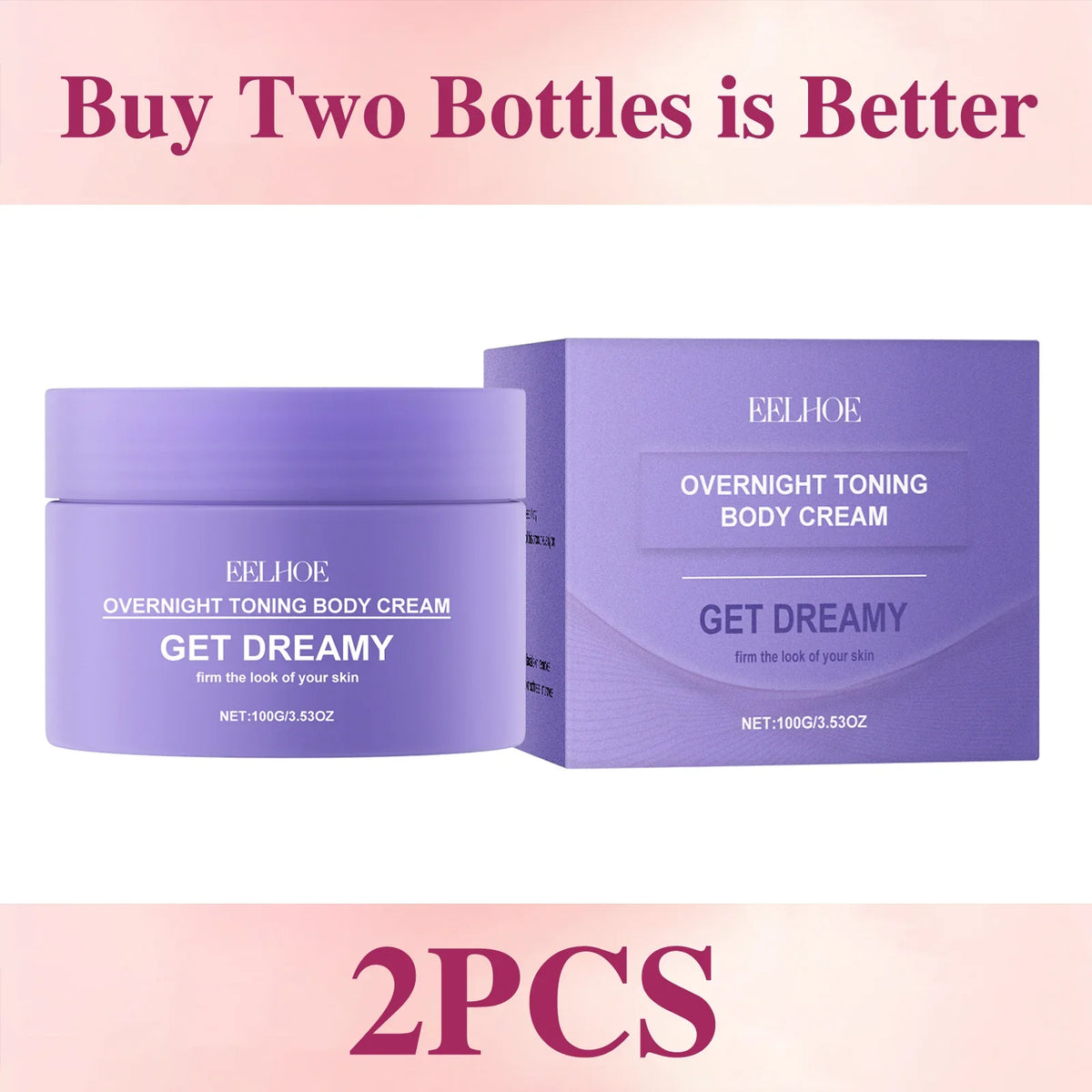EELHOE Toning Body Cream Collagen Firming Lifting Skin Tightening Reduce Cellulite Fat Body Shaping Moisturizing Massage Cream