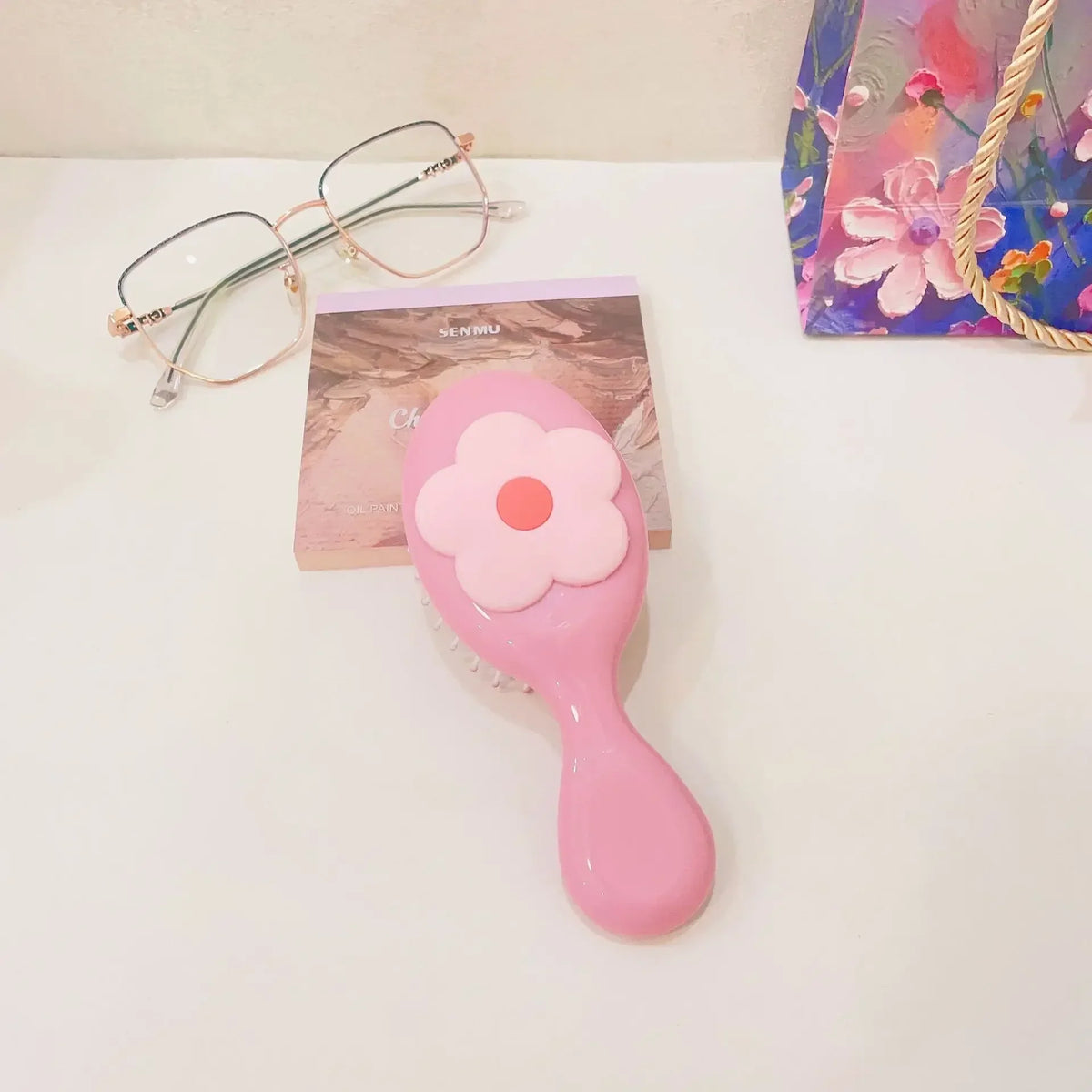 Cute Cartoon Children Air Cushion Comb Scalp Massgae Hair Brush Girls Portable Traveling Hair Brush Wide Tooth Anti-static Comb