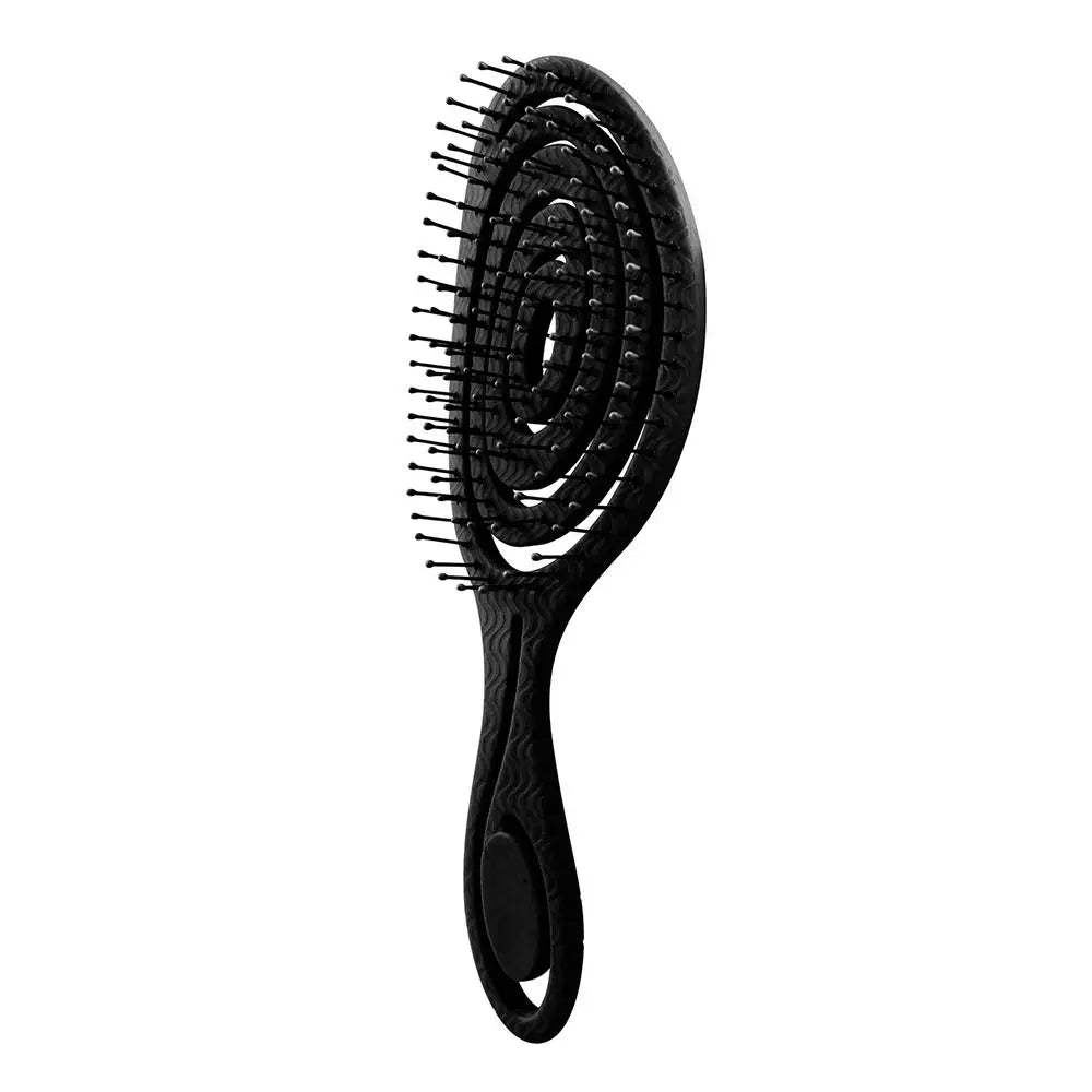 Flexible Hairdressing Styling Comb Soft Pins Massage Comb Hair Combs Wet and Dry Hair Brush