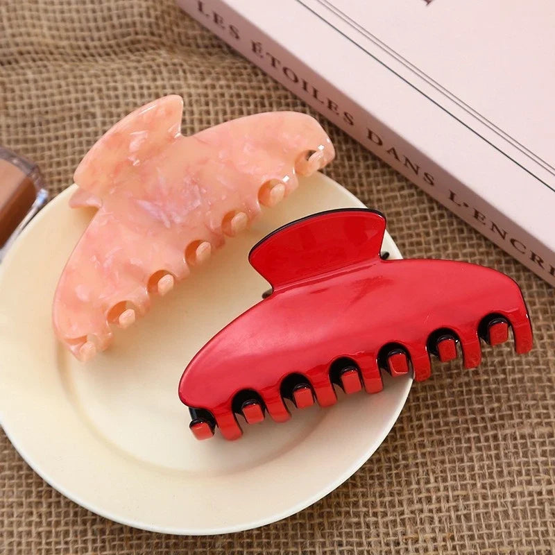 12cm Korean New Hair Clip Fashionable Ponytail for Women, Vintage Chic Hair Styling Tool, Daily Evening Gift Party Weekend Boho