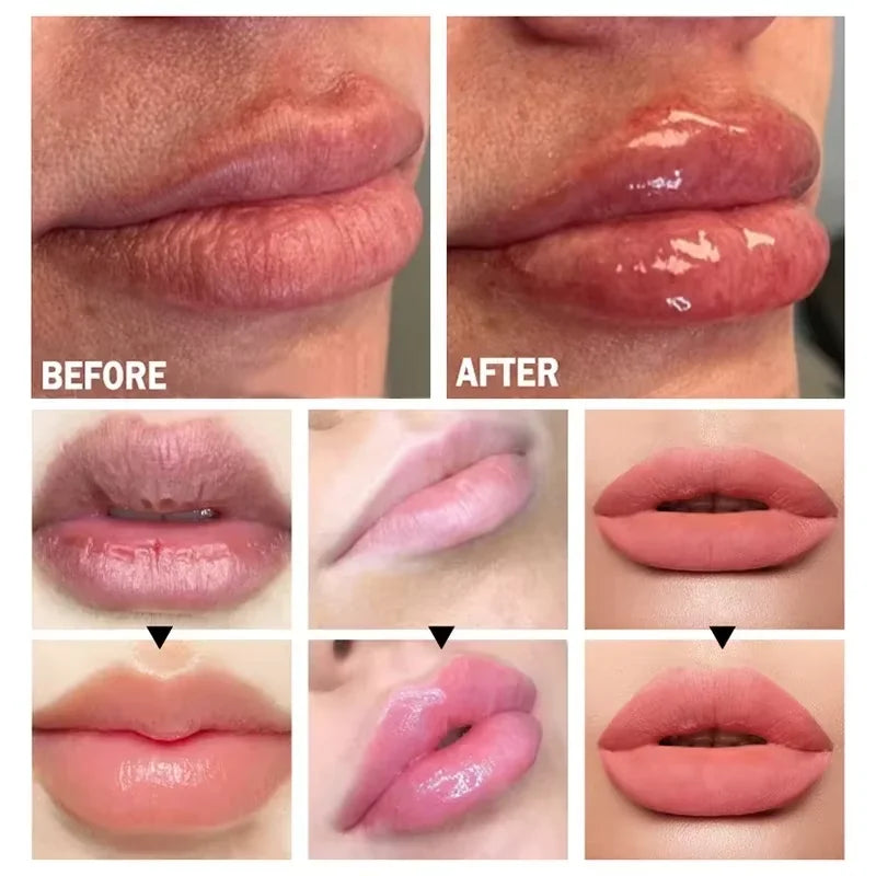 Instant Volumising Lip Plumper Oil Enhancer Lip Gloss Plumping Serum Moisturizing Anti-Wrinkle Lipstick Sexy Lip Care Makeup