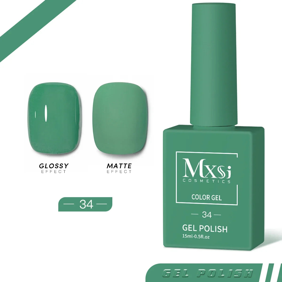 CC8 Mxsi 15ml Nail Gel Polish HEMA FREE Summer Nails Color It Once Soak Off UV LED Semi Permanent  Nail Art Manicure Varnishes
