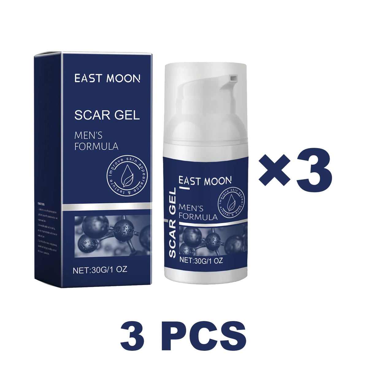 East Moon Collagen Scar Gel Reduces Scar Visibility Deeply Moisturize Repair Damaged Skin Enhance Elasticity Quickly Absorbed