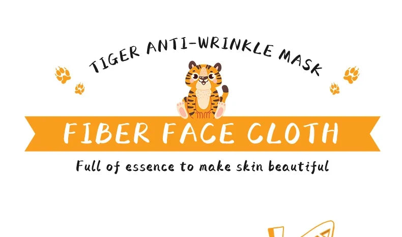 5pcs SADOER Animal Pattern Masks Face Mask Moisturizing Anti Wrinkles Anti-Aging Whitening Facial Masks Skin Care Novel Products