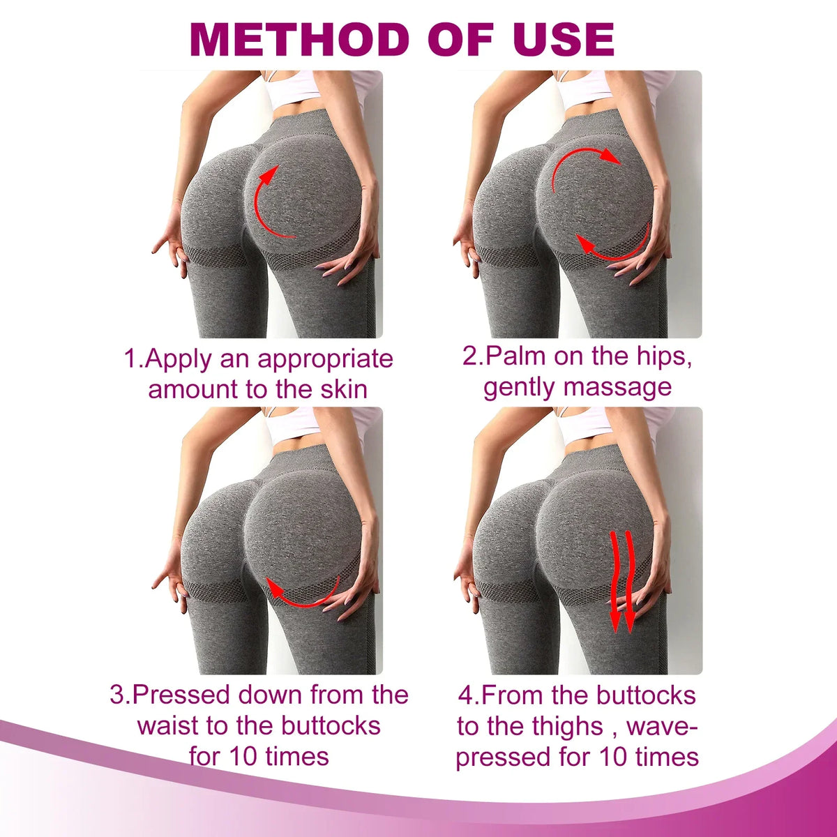 Buttock Care Cream - Firming, Lifting, and Shaping Buttocks for a Peach-like Curve