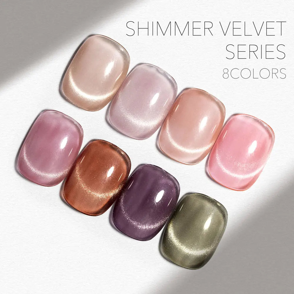 CANNI TPO/HEMA FREE Cat Eye Gel Nail Polish 9ml 48 Colors High Gloss UV-Removable Nail Art for Salon & DIY Manicure