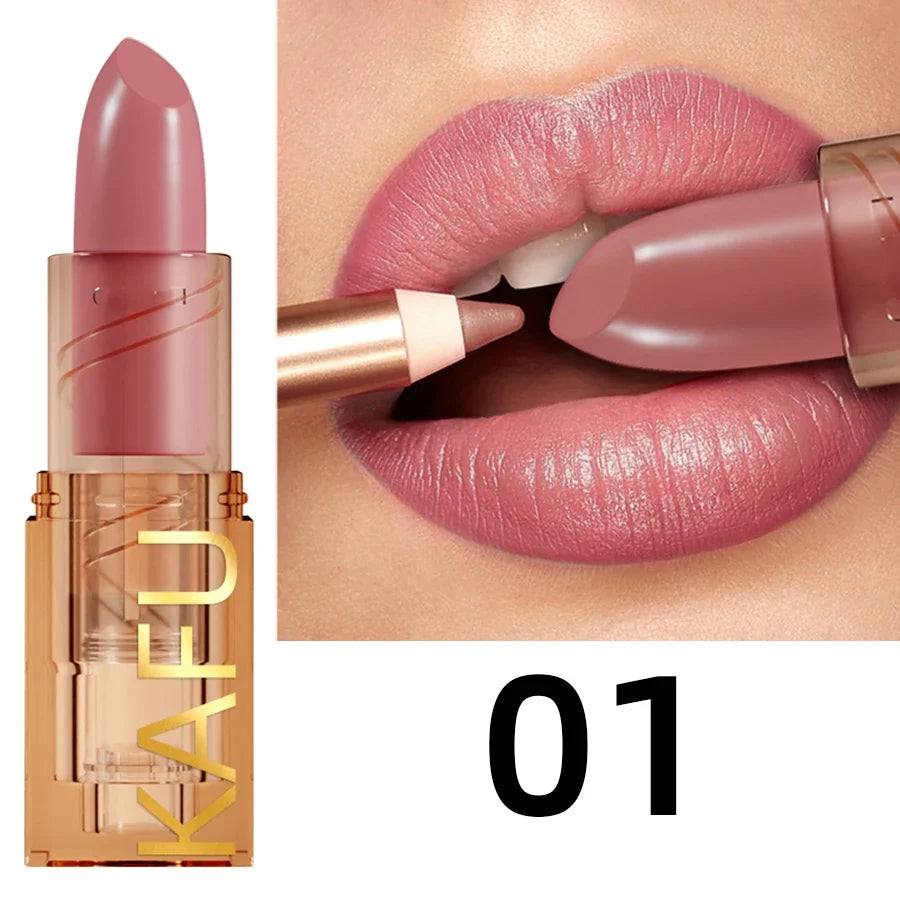 14-Color Matte Lipstick, Non-Fading, Long-Lasting Velvet Finish, Smooth Matte Lip Makeup Lip Tint Cosmetic for Women Gift Lipglo