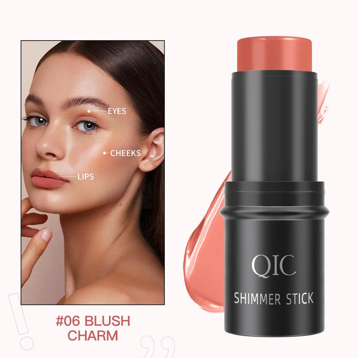 Creamy Highlighter Stick Bronzer Contour Glitter Shimmer Powder Blush For Face Makeup Cosmetics