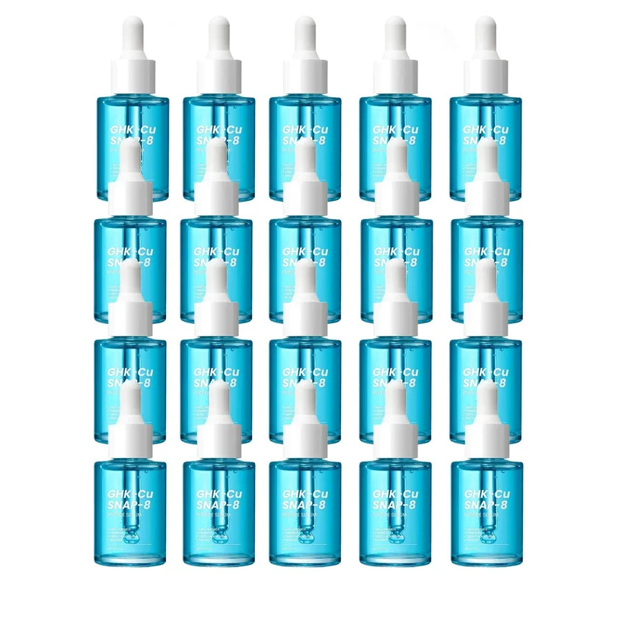 GHK-Cu Copper Peptide SNAP-8 Face Serum Anti Aging Wrinkle Lifting Firming Collagen Boost Hydrating Facial Essence