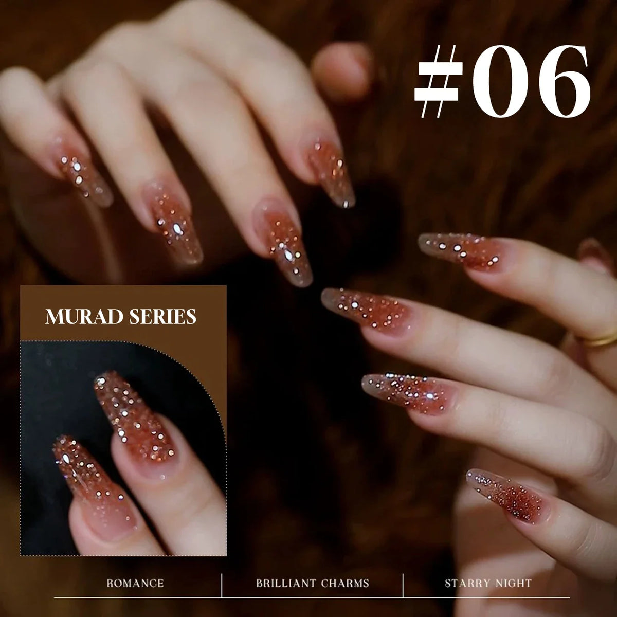 1-12pcs Wine Red Flash Crushed Strobe High Density Diamond Glitter Gel Nail Polish Black Nails Red Nails White Nails