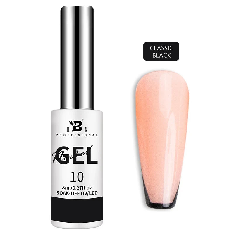 AWStorG 5ML Super Silver Metallic Gel Nail Polish Metal Effect Painting Gel Chromes Varnis Semi Permanent for Nail DIY