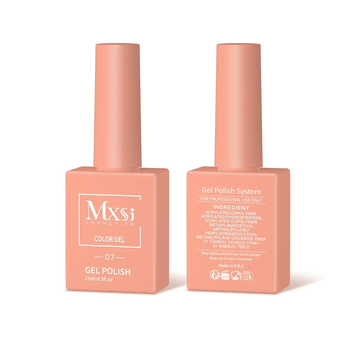 CC8 Mxsi 15ml Nail Gel Polish HEMA FREE Summer Nails Color It Once Soak Off UV LED Semi Permanent  Nail Art Manicure Varnishes