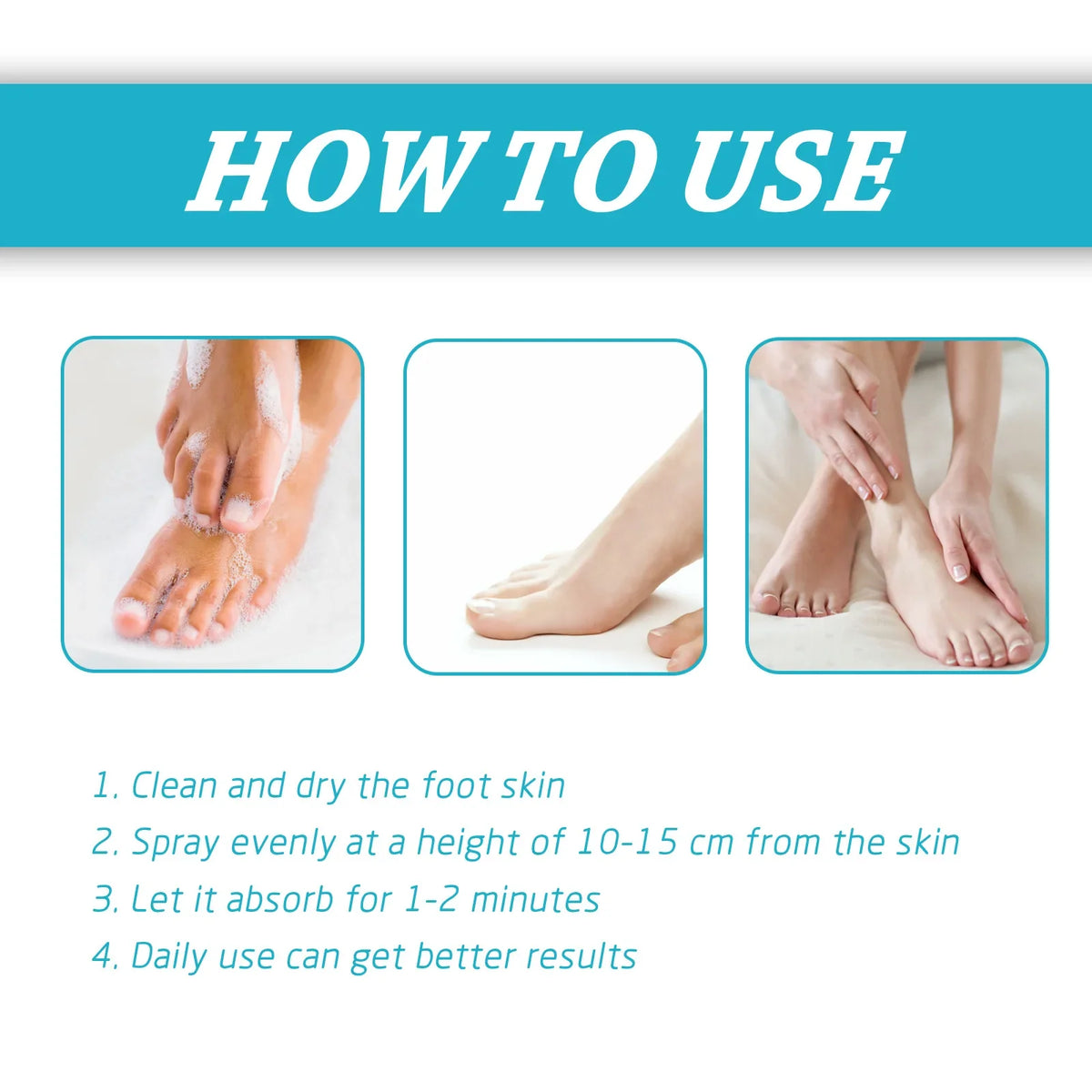 Foot Deodorant Spray Perfume Anti Cracking Nail Feet Odor Care Moisturizing Repairing Shoe Fresheners Foot Odor Removal Spray