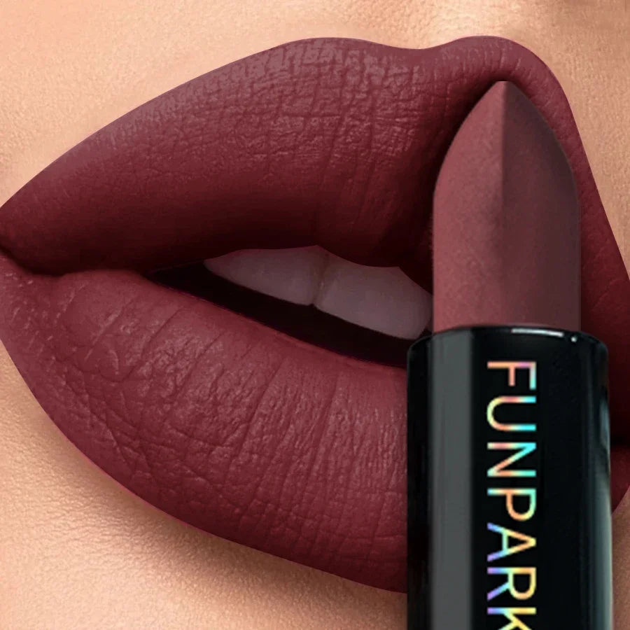 25-Color Matte Lipstick Waterproof Long Lasting  Velvet Finish Lip Tint Smooth Matte Lip Color Smudge-proof Lip Liner Lip Makeup
