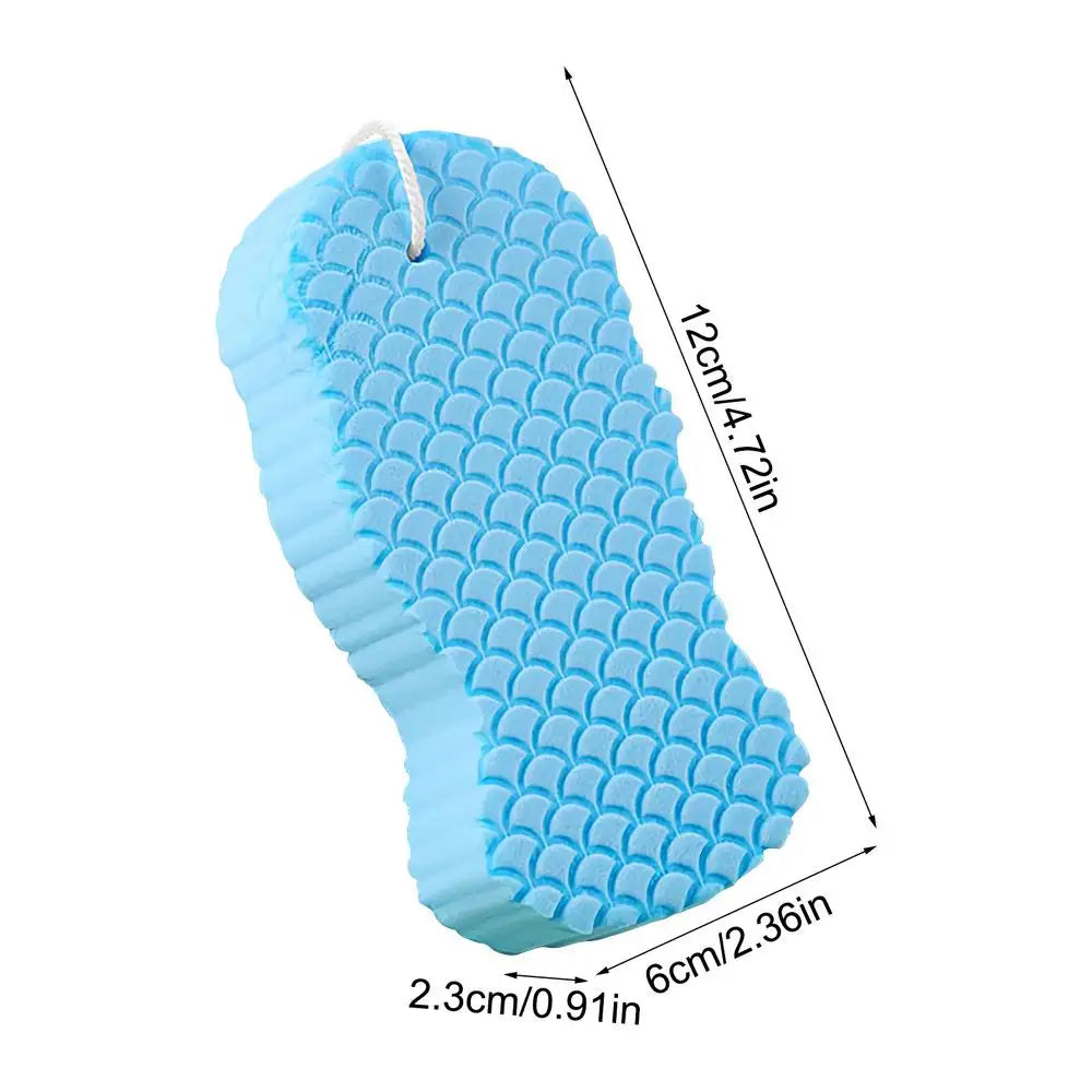 Bath Sponge Exfoliating Bath Scrubbing Sponges Body Washcloth Skin Scrubber Relax Exfoliating Skincare Shower Scrubbing Tool