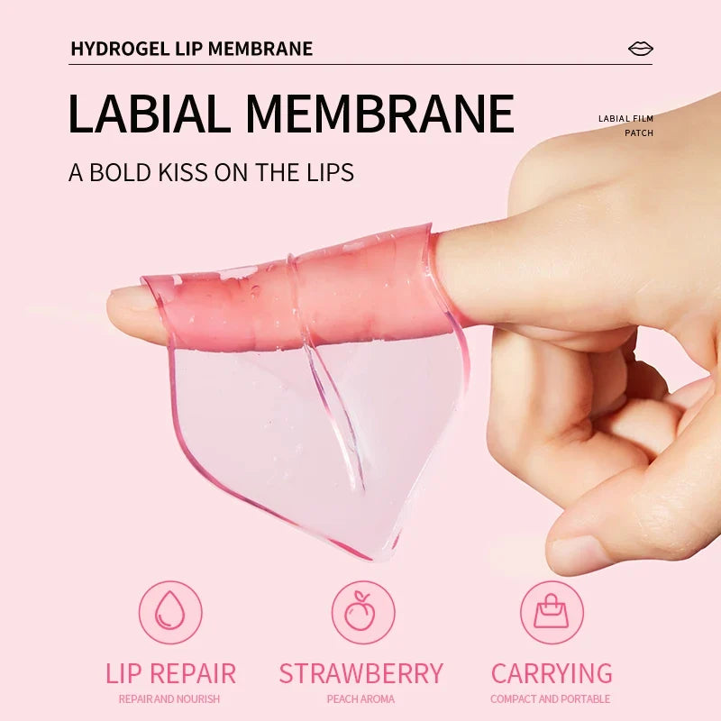 3/5/10/20/30pcs Pink Moisturizing Lips Mask Nourishing Hydrating Crystal Collagen Gel Lip Patches Lip Plumper Sexy Lip Skin Care